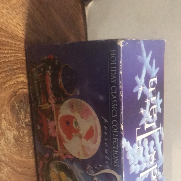 Santa n friends water globe mini train by Holiday Classics collection. Roughly - Picture 2 of 14